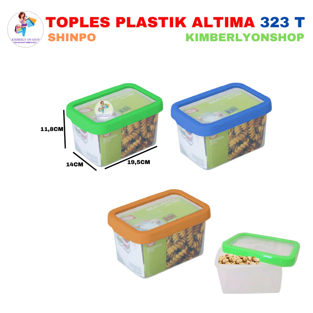 KImberlyonshop Toples Plastik Tempat Makanan Altima 323 T Shinpo