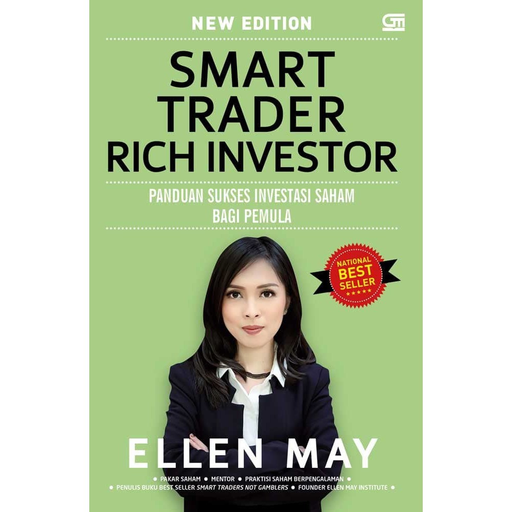 Buku Smart Trader Rich Investor Ellen May Trading Investing Saham