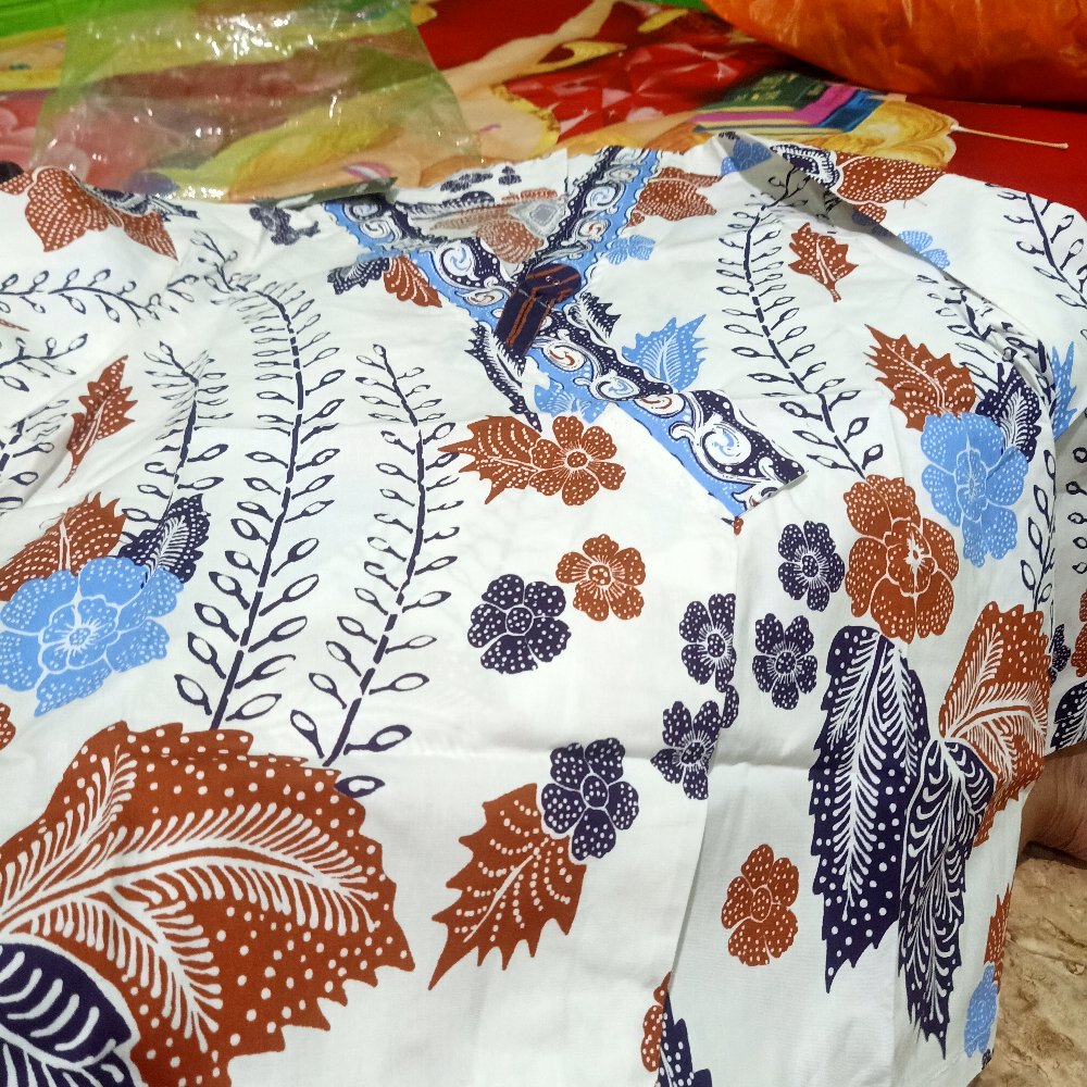 Aria - Long Kyoto Top / Atasan Batik Wanita Lengan Panjang