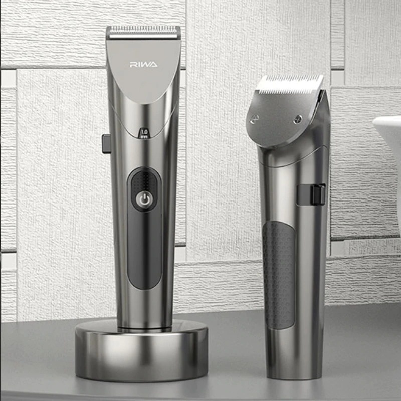 RIWA Alat Cukur Elektrik Hair Clipper Trimmer USB Rechargerable - RE-6305 - Gray