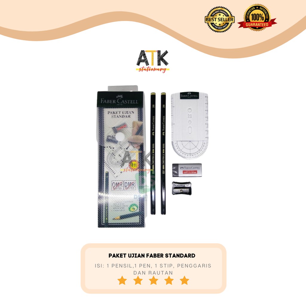 

Paket Ujian Faber Castell Standard atk