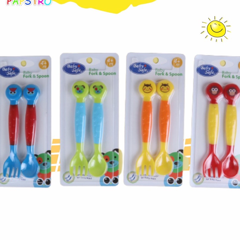 BABY SAFE SK SPOON FORK SK003