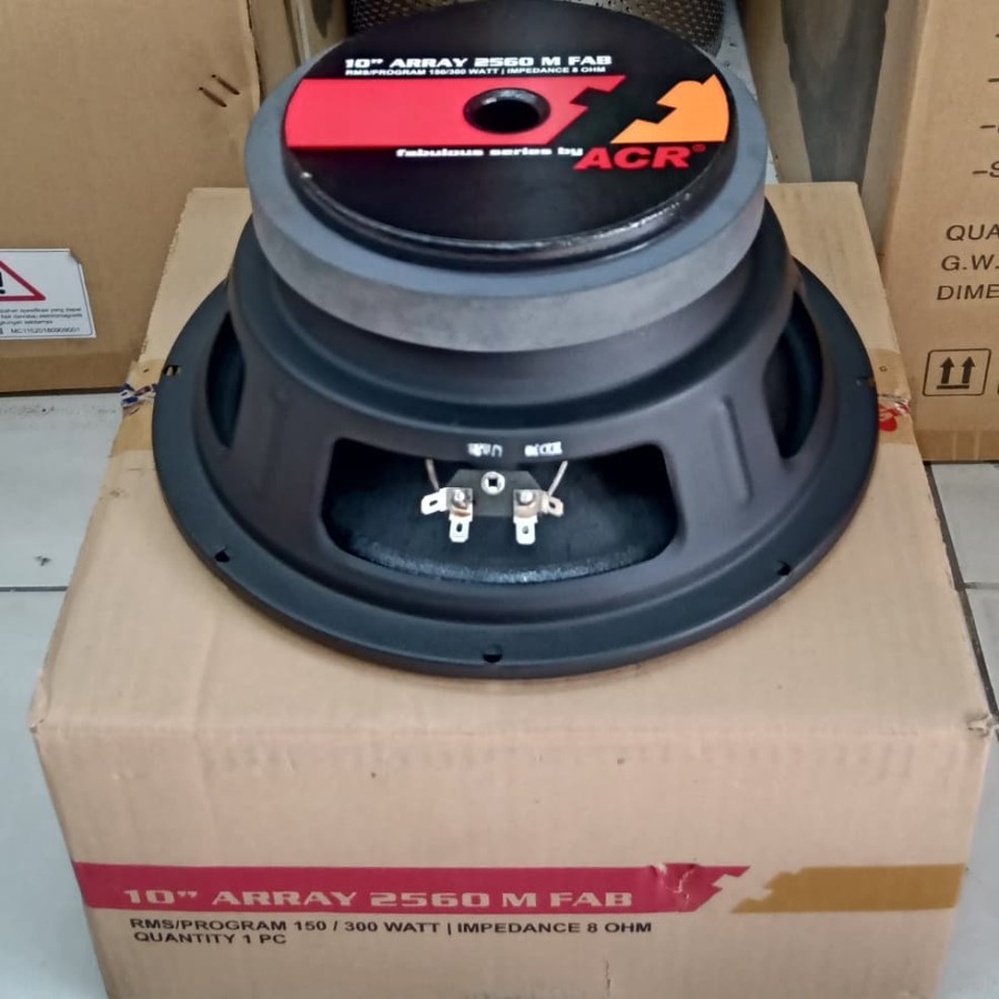 Speaker ACR 10&quot; 10in 10INCH 2560 Fab Array Fabulous 300 watt Woofer 8 ohm