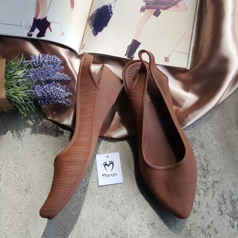 sepatu sandal wanita import mokaya