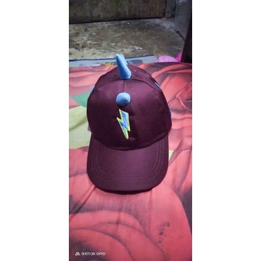 topi anak boboboy/topi boboboiy anak-Maroontua