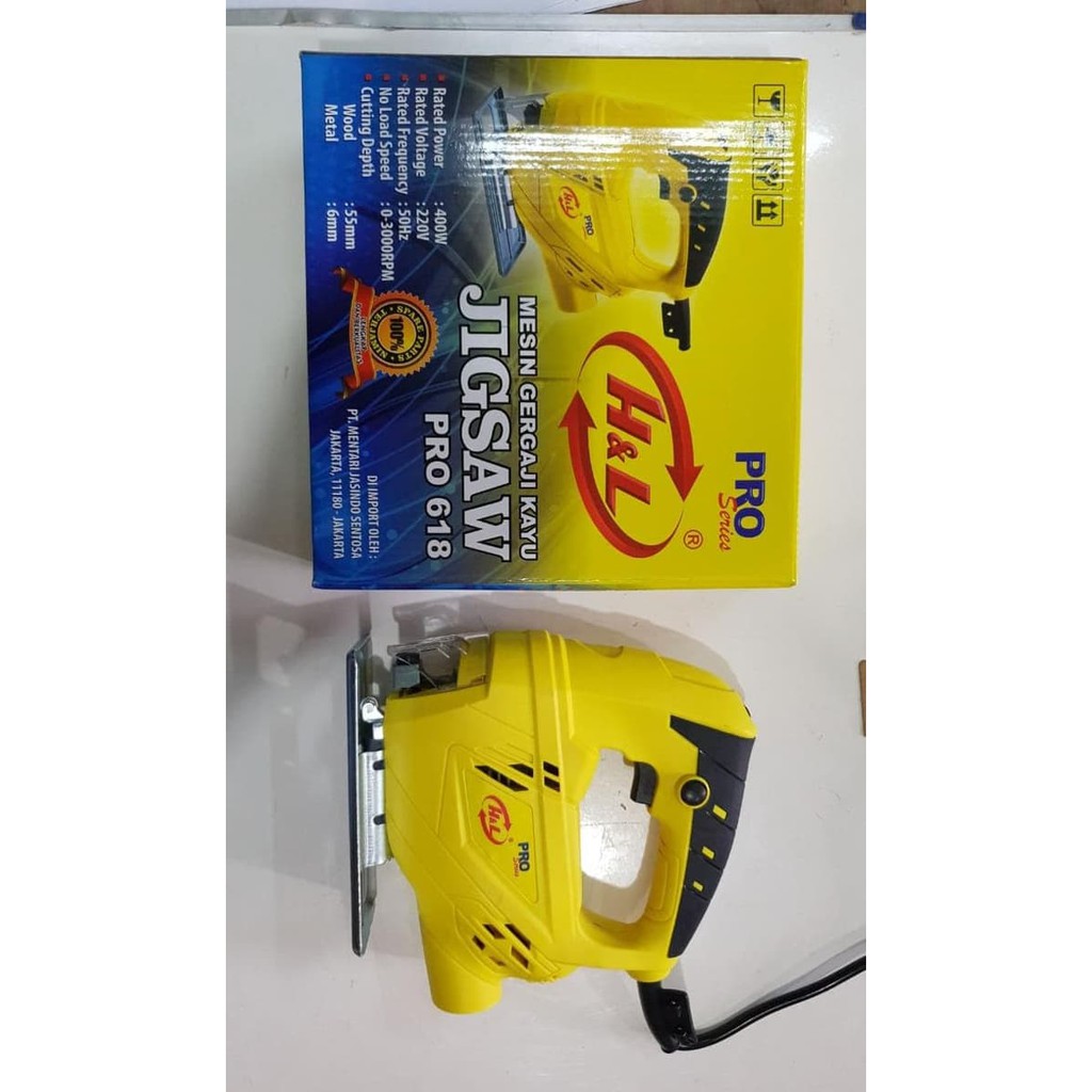 HNLPRO 618 Mesin Jigsaw Jig Saw Gergaji Kayu Mesin 2200 modern ryu