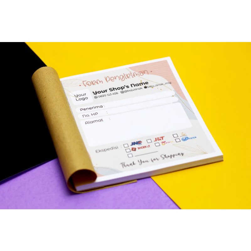 

SHIPPING CARD MURAH (Label Pengiriman HVS)