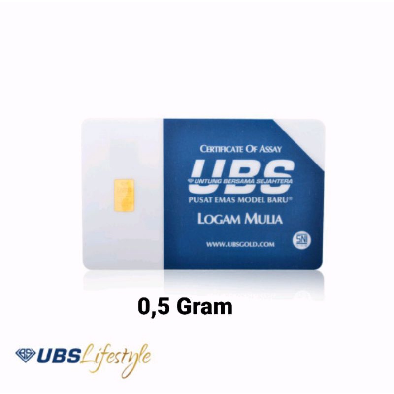 Logam Mulia UBS 0,5 Gram