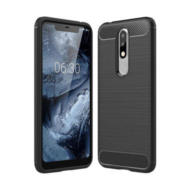 SOFTCASE NOKIA 5 SLIM FIT CARBON IPAKY NOKIA 5 CASING HP