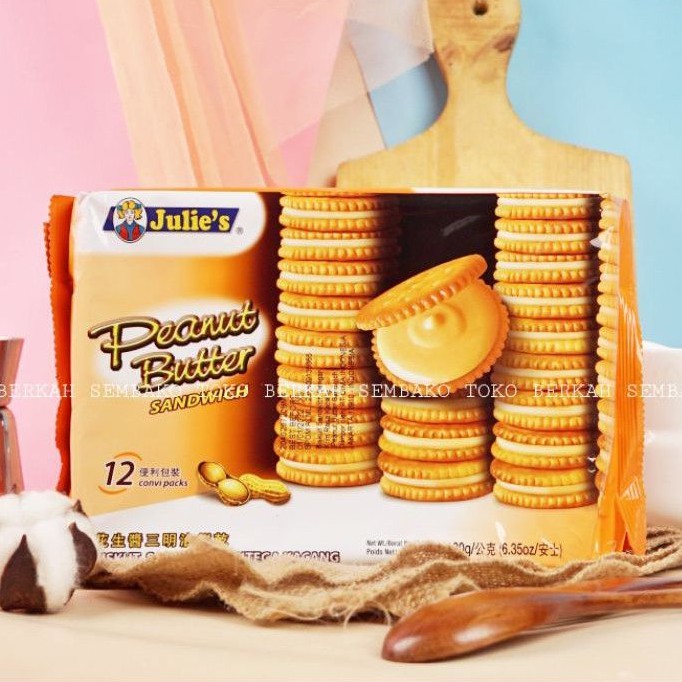 

Biskuit Julies Rasa Kacang / Biscuit Julie's Peanut Butter