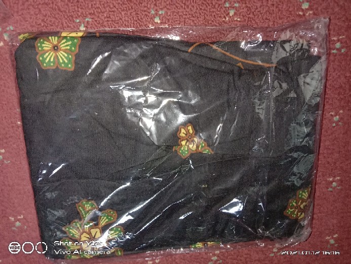 Gamis Batik Modern Terbaru Tren 2021 All Size Ld 104cm Original Produk Pekalongan Produksi Sendiri