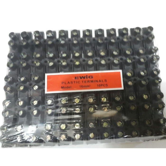 Terminal Krustin 10mm Hitam