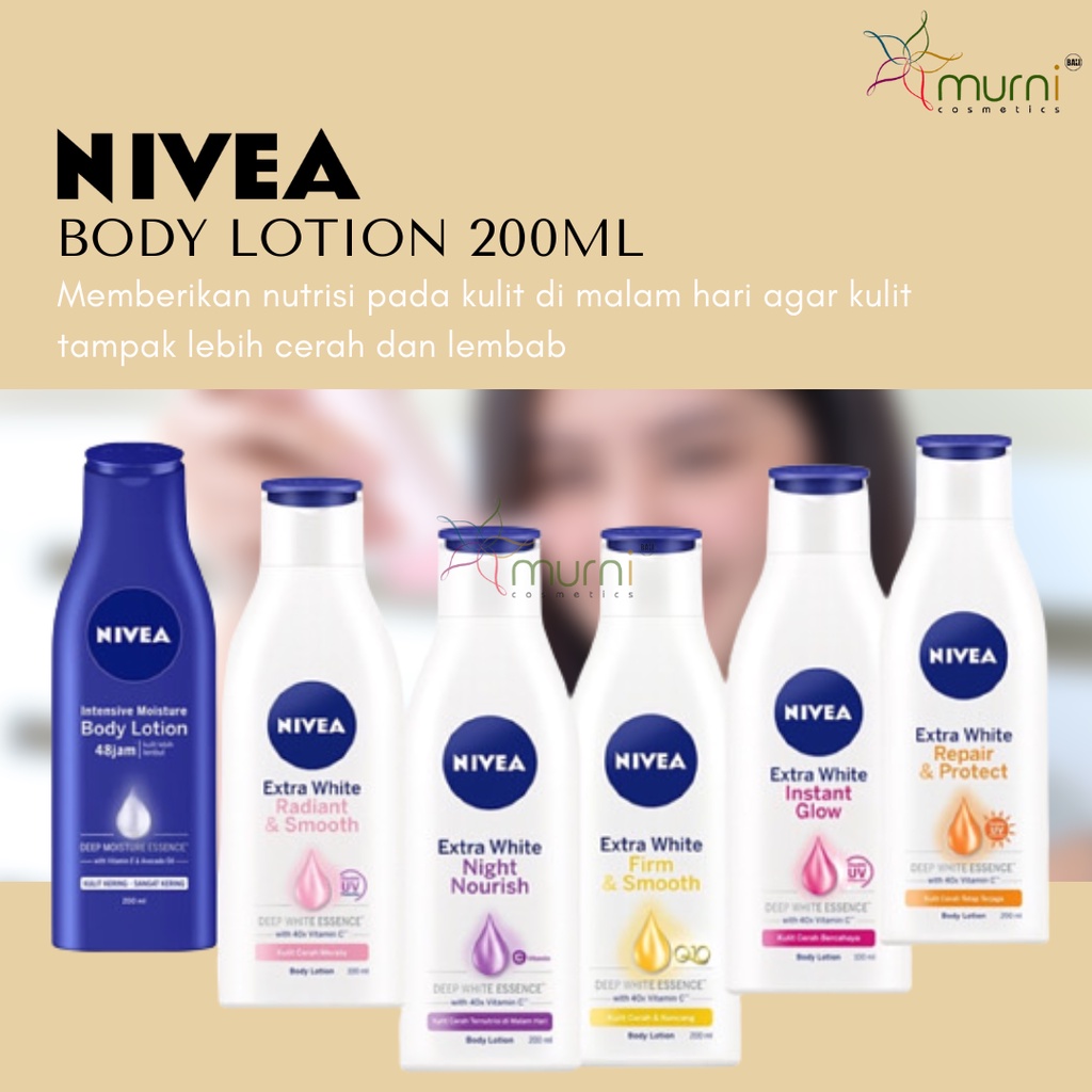 NIVEA  BODY LOTION  200ML .