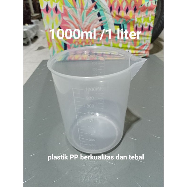 Gelas Takar 1 Liter atau Gelas Ukur 1000ml