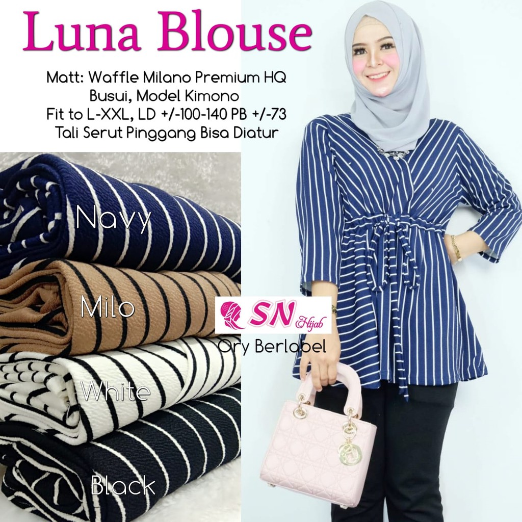 LUNA BLOUSE BY SN HIJAB