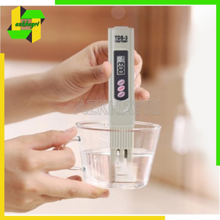 TDS meter - Alat Ukur Hidroponik Air Mineral