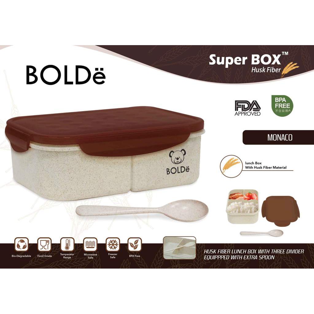 BOLDe SUPER BOX Husk Fiber Lunch Box PREMIUM