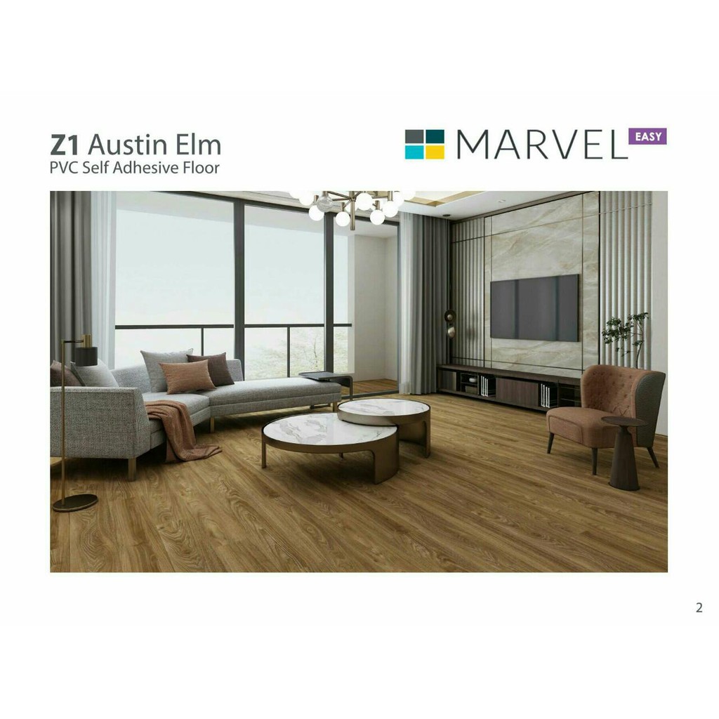 Vinyl Flooring Sticker Marvel