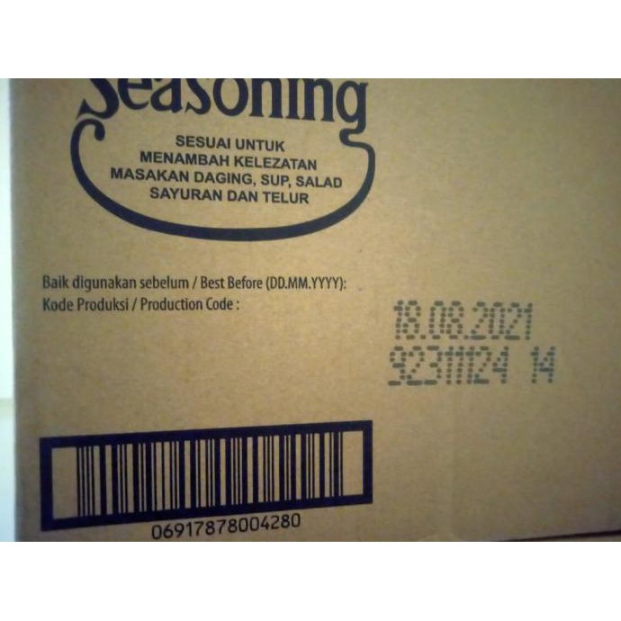 

Sale Seasoning Kecap Asin Maggi Maggie 800 Ml / 800Ml