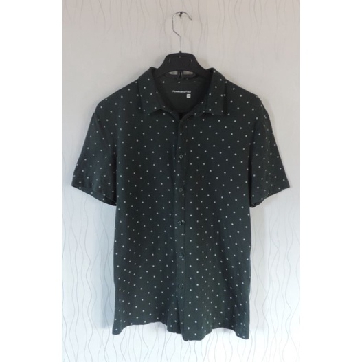 Kemeja Florence and Fred Short Sleeve Shirt Second Branded Original