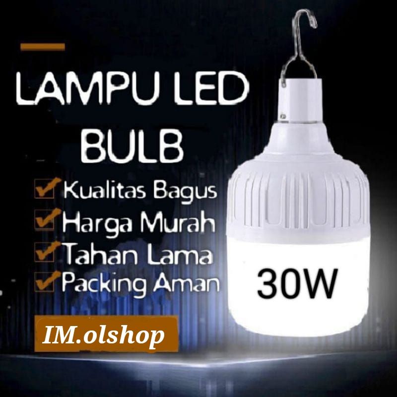 Lampu Led 30 Watt  Baterai Lithium⭐ IM ⭐