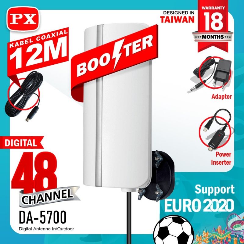 Antena tv Digital indoor outdoor PX DA 5700