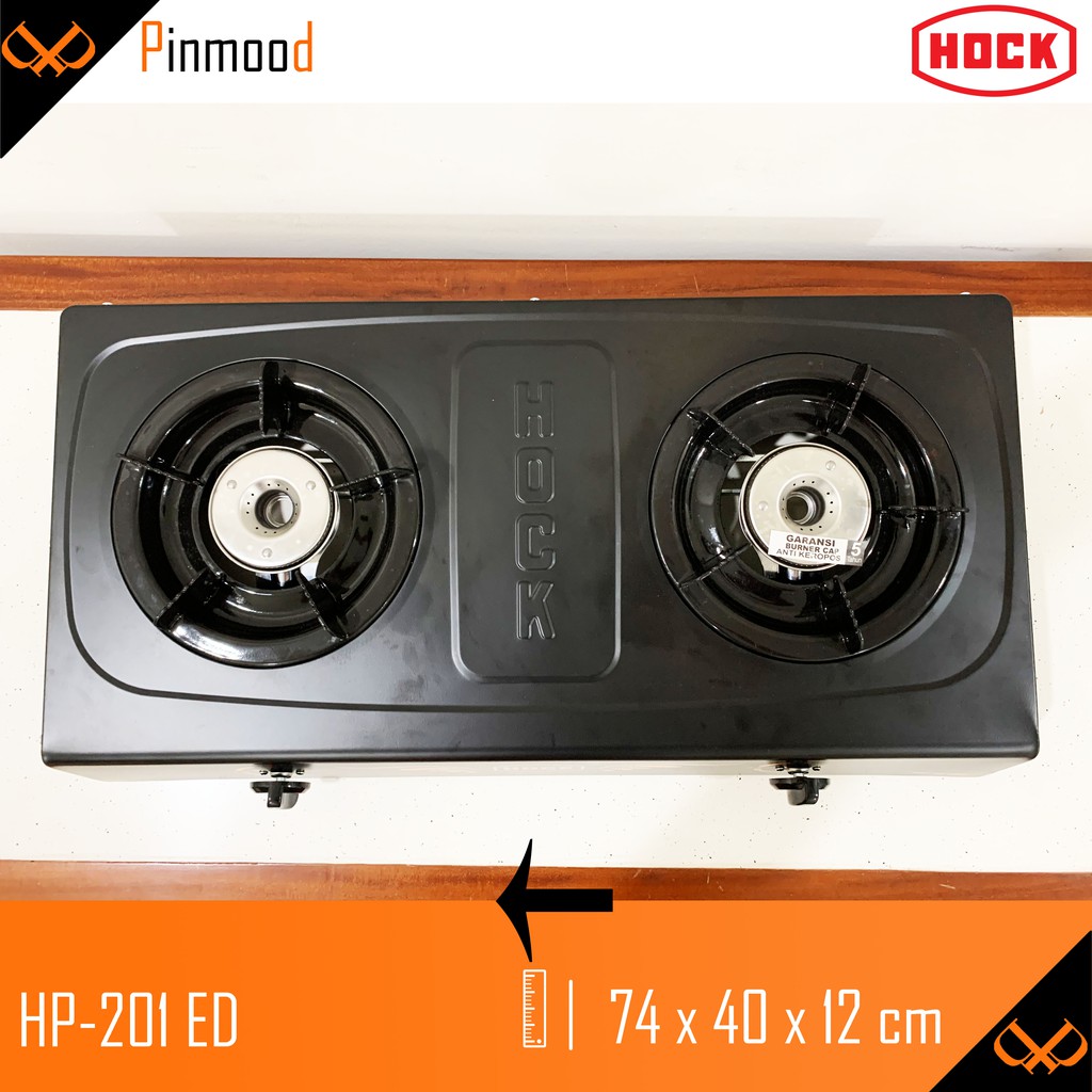 HOCK KOMPOR GAS HP-201 ED 2 TUNGKU