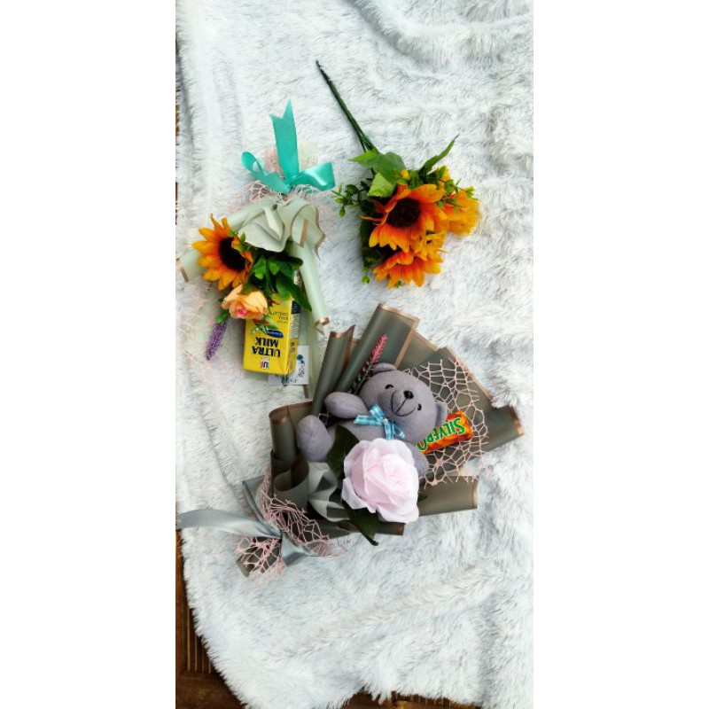 buket wisuda/buket bunga bogor