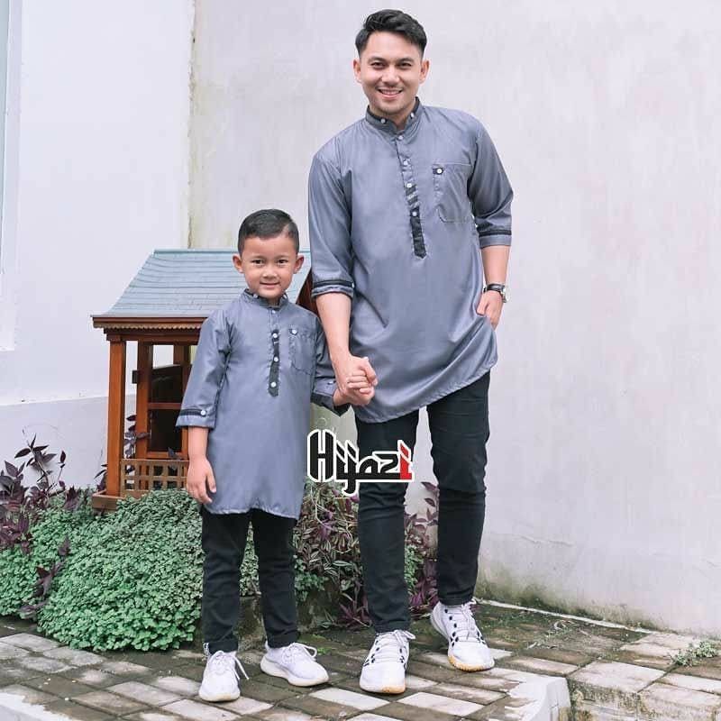 couple koko kurta Pakistan Ayah Dan Anak model masa kini
