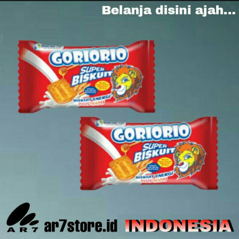 GORIORIO Super biskuit biskuat 1 pack 20 pcs @16gr