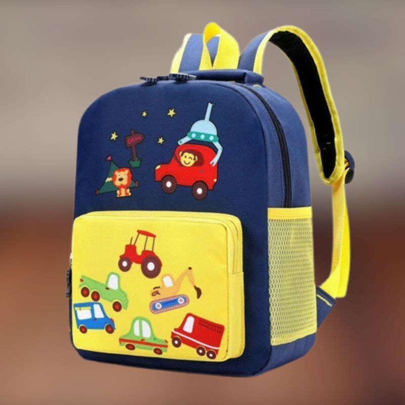 Tas Anak Sekolah Ransel Anak Karakter Backpack Anak Paud dan TK Laki Laki Perempuan Cars FK