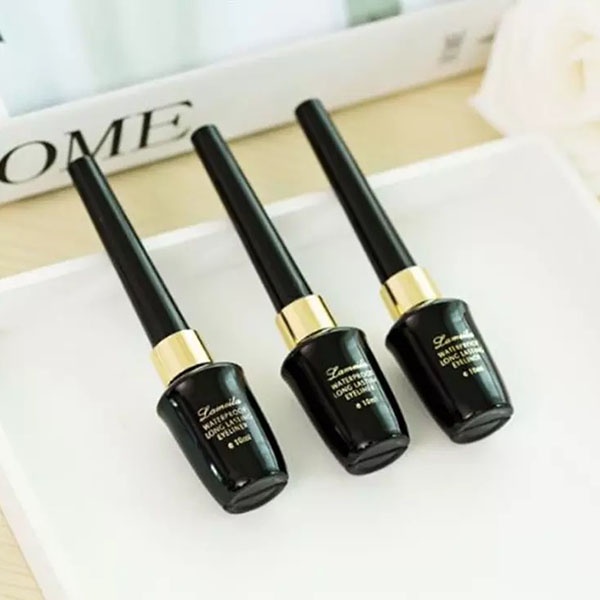 Lameila Liquid Eyeliner Waterproof / Eye Liner Cair Hitam Anti Air Tahan Lama / TS-116