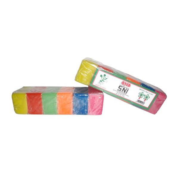 LILIN MALAM MAINAN PLASTISIN KECIL6  WARNA SNI