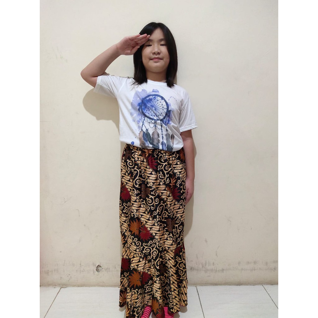 SB Collection Rok Duyung Jeni Maxi Panjang Longskirt Batik Jumbo Anak Perempuan