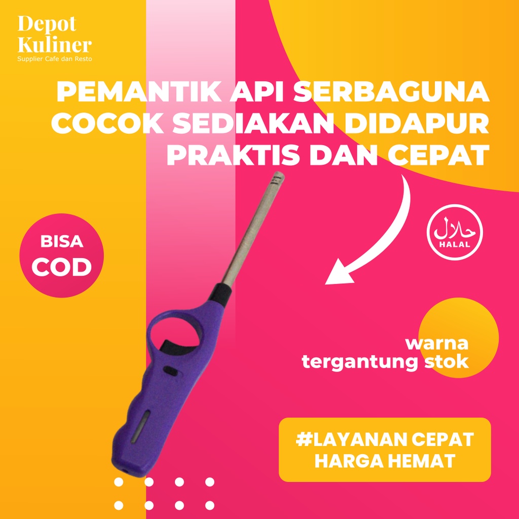 PEMATIK API KOMPOR GAS / KOREK API GAS / PEMANTIK API GAS KOREK PEMATIK API GAS TEMBAK / LIGHTER GAS