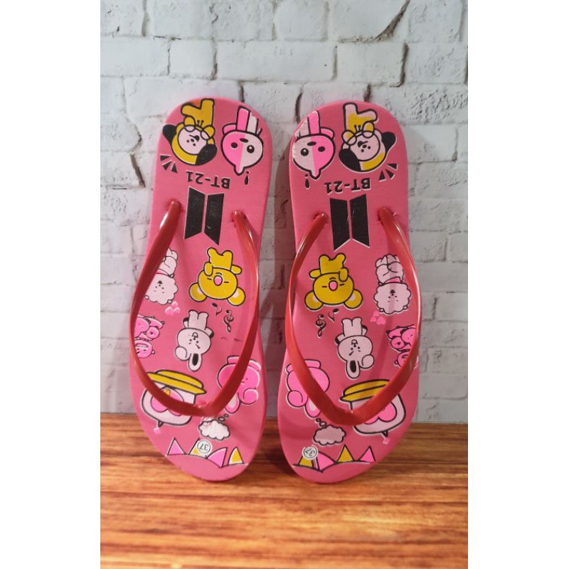 SANDAL SLIFFER JAPIT BT21 NEW