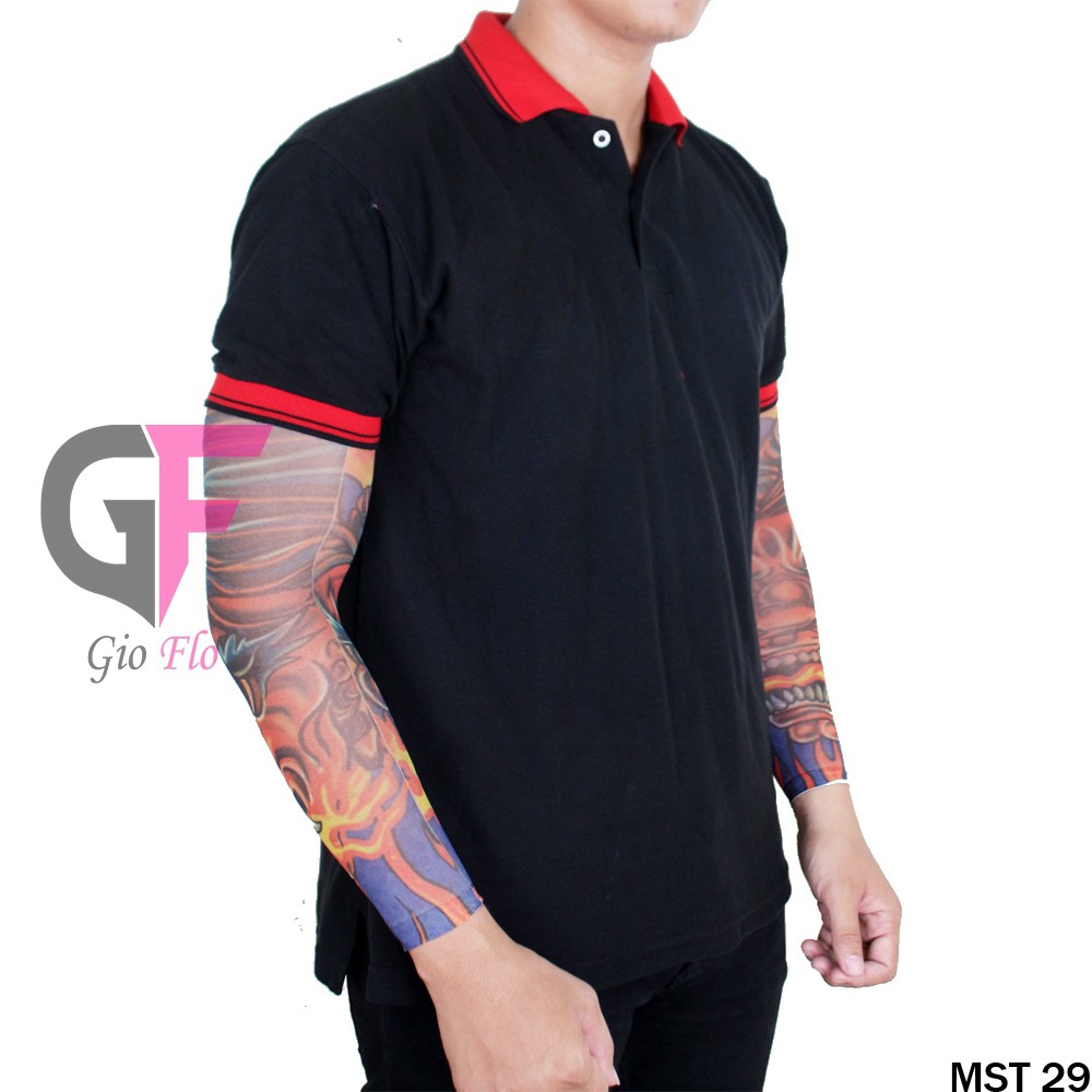 GIOFLO Handsock Tattoo Manset Pria Lengan Panjang Motif Tattoo / MST 29