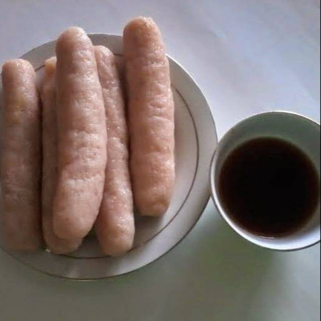 

Pempek lenjer udang asli khas Kualo puntian Palembang