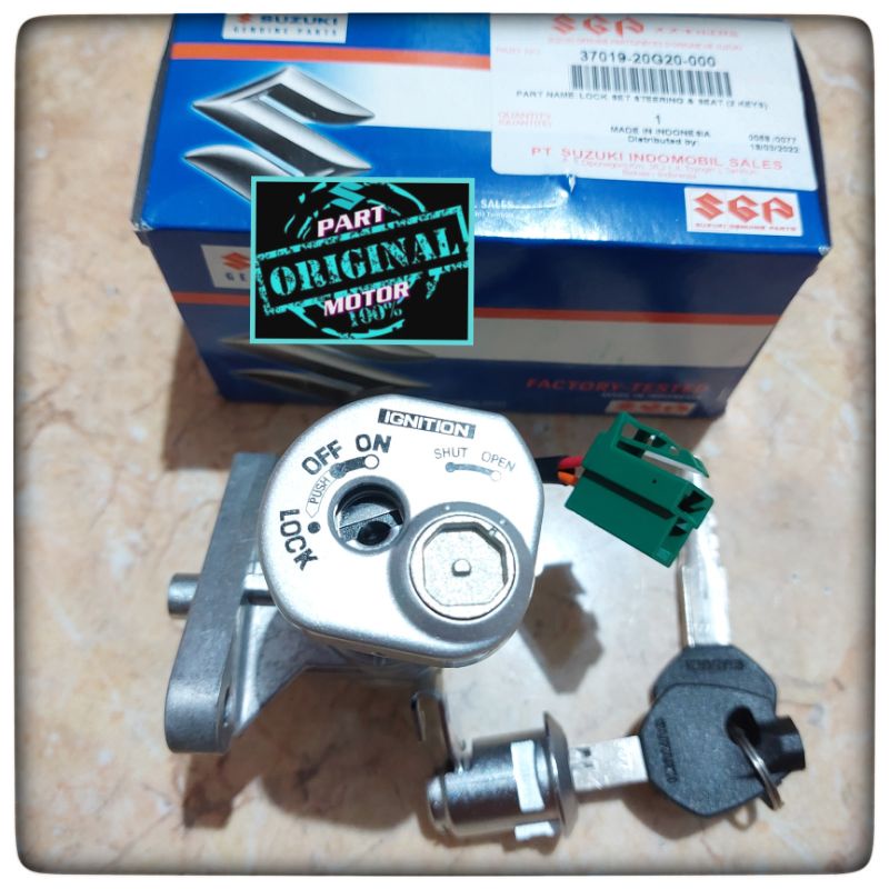 kunci kontak 1 set assy shogun 125 R SP LAMA smash new 110 ORI SGP