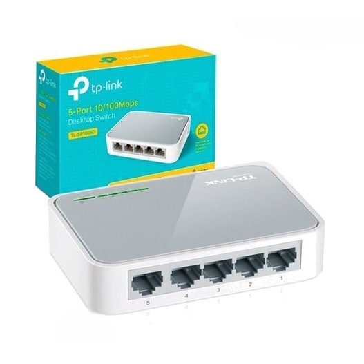 Switch Hub TP-Link 5 Port 10/100Mbps Destkop Switch - TL-SF1005D