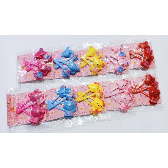 grosir  Jepit rambut 10 PCS silang tiptop