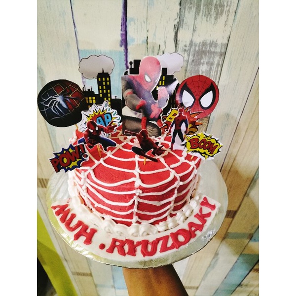 

kue ultah tema spiderman