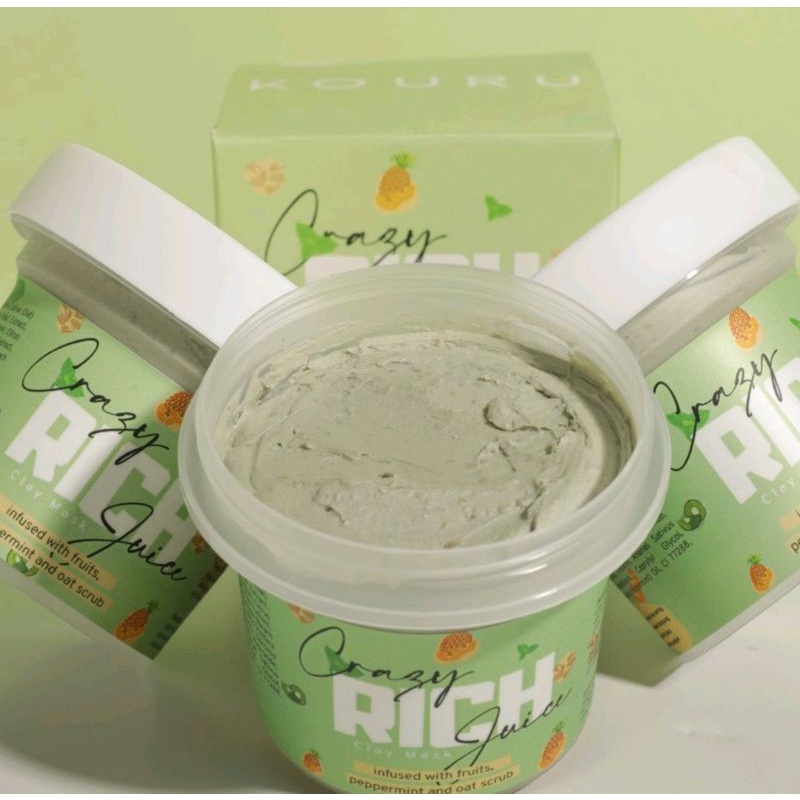Kouru Crazy Rich Juice Clay Mask 125gram