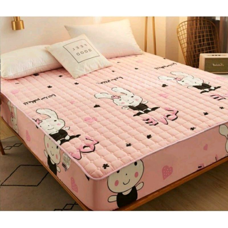 SEPRAI WATERPROF IMPORT SIZE 180cmx200cm  SPRAI ANTI AIR  MURAH-Pink boneka
