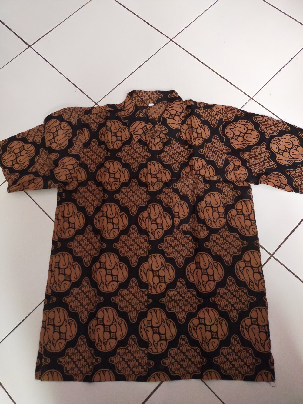 Batik Dolby Dolbi Dobby Doby Tenun Sutra Tulis Katun Atbm Baron Atasan Batik Wanita Sogan Srg308