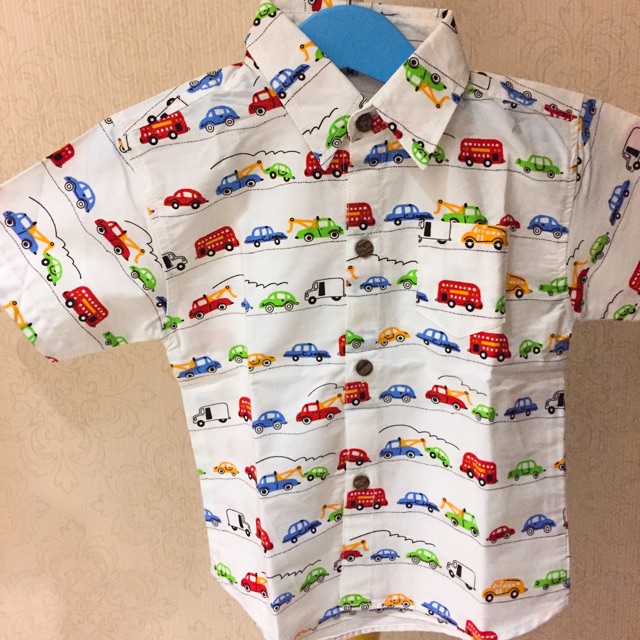 Jual boys shirt - cars (imported from bangkok) | Shopee Indonesia