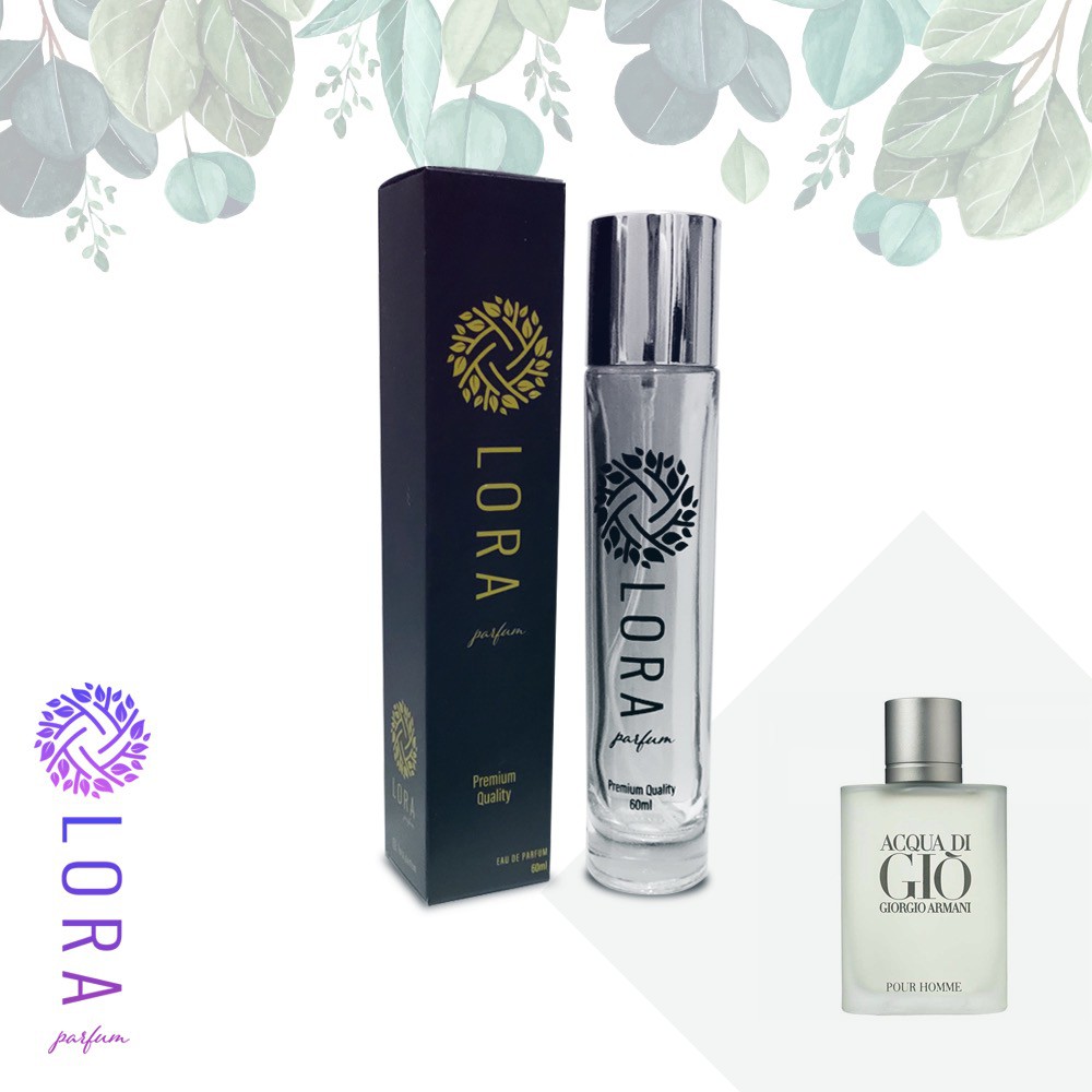 Lora Parfum - inspired by ARMANI ACQUA DI GIO (Free 1 botol parfum)