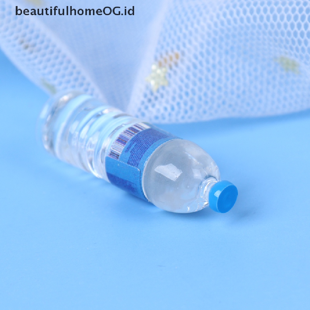 10pcs / Set Mainan Miniatur Botol Air Mineral Skala 1: 12 Untuk Aksesoris Rumah Boneka