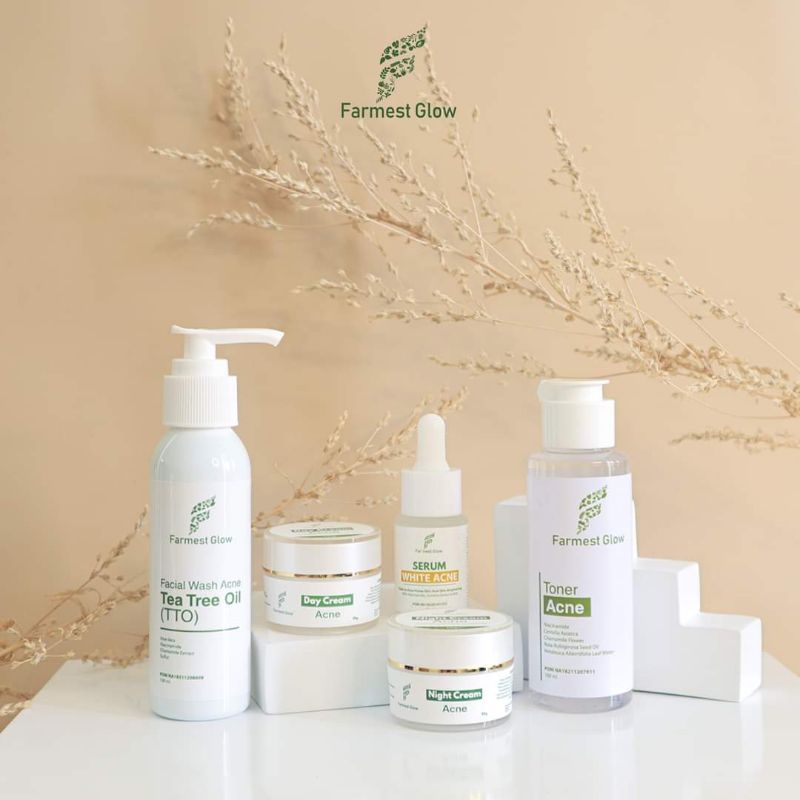 FARMEST GLOW PAKET ACNE ( Paket lengkap )