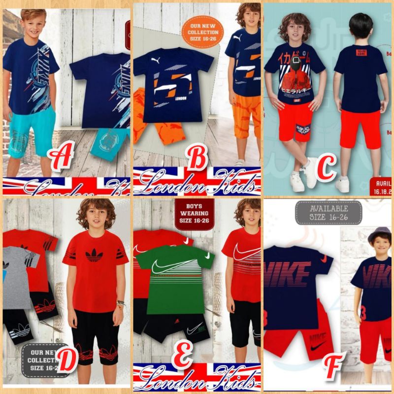 Setelan anak cowok junior LONDON KIDS  16-26 ( 8-13thn)